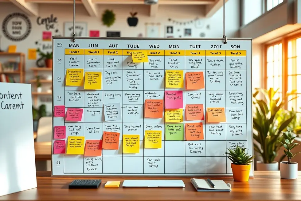 Crie um Calendário de Conteúdo Imbatível