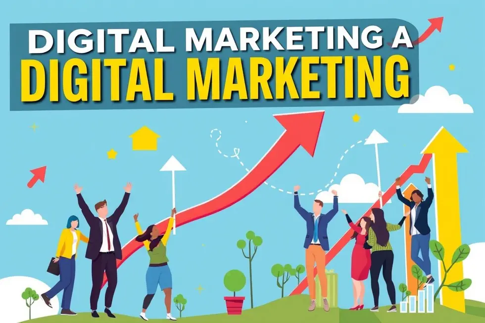 Imagem de capa representando sucesso em marketing digital.