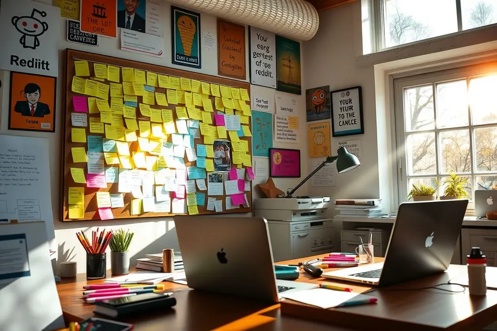 Criação de Conteúdo Atraente e Autêntico para o Reddit