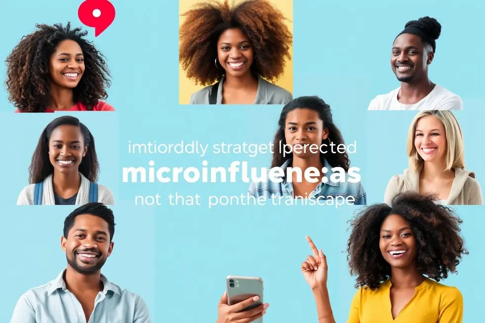 Impacto do marketing digital com microinfluenciadores.