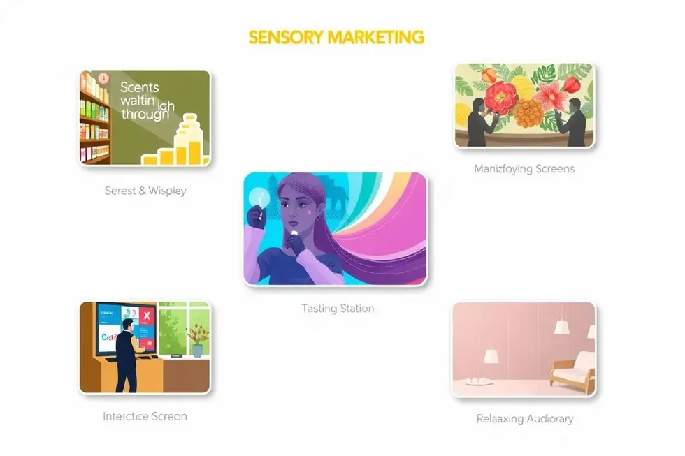 5 Táticas Eficientes de Marketing Sensorial