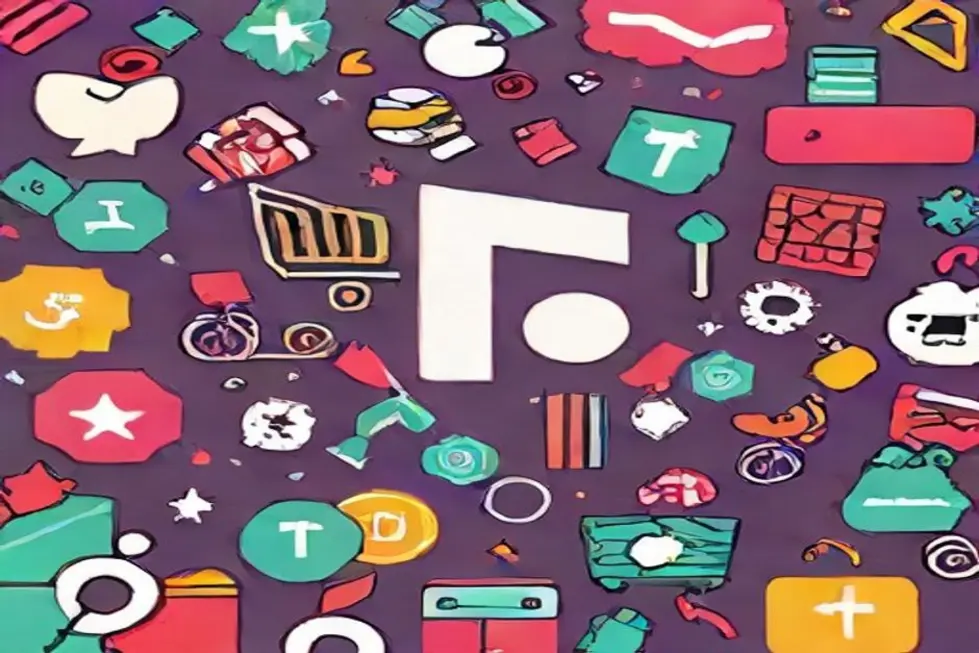 Gráfico representando a união do TikTok com o e-commerce